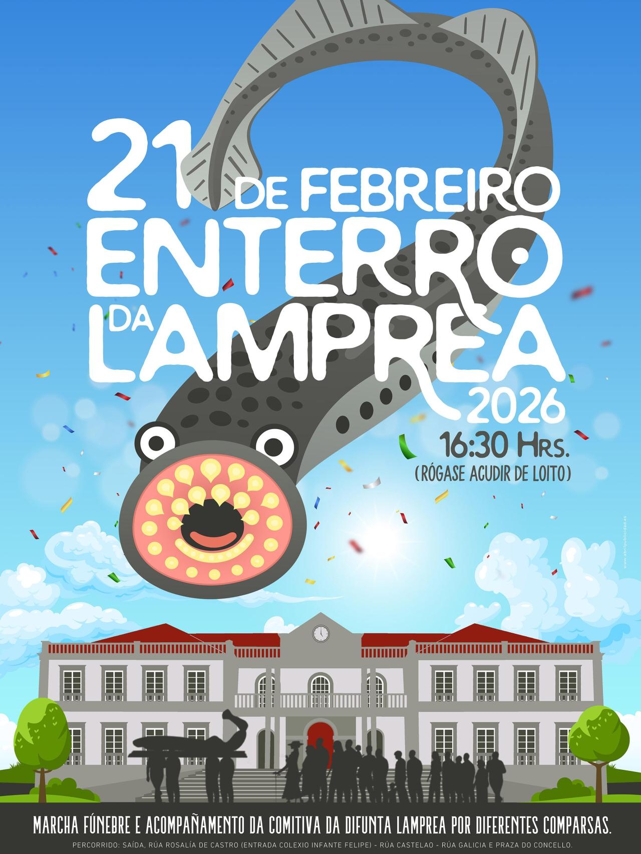Cartel del Enterro da Lamprea 2026