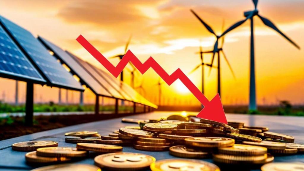 Caída de las renovables.