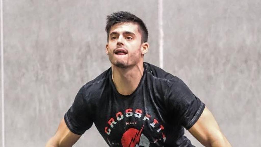 Dani Camacho, durante una competición.