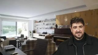 La casa de Antonio Orozco (53 años) en Barcelona