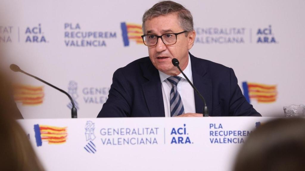 José Antonio Rovira, conseller de Hacienda y Administración Pública. EE