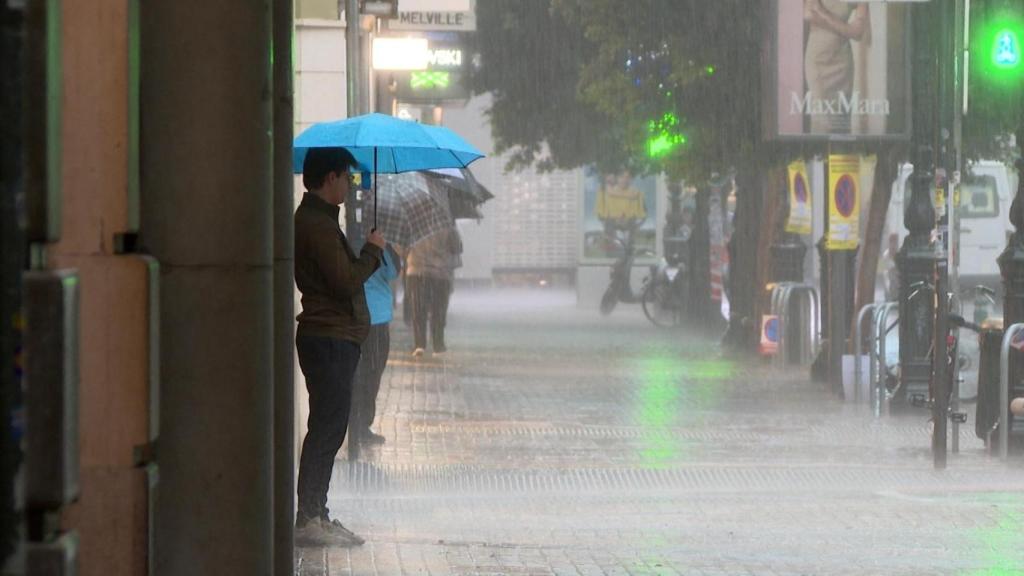 Lluvias en Valencia. Europa Press