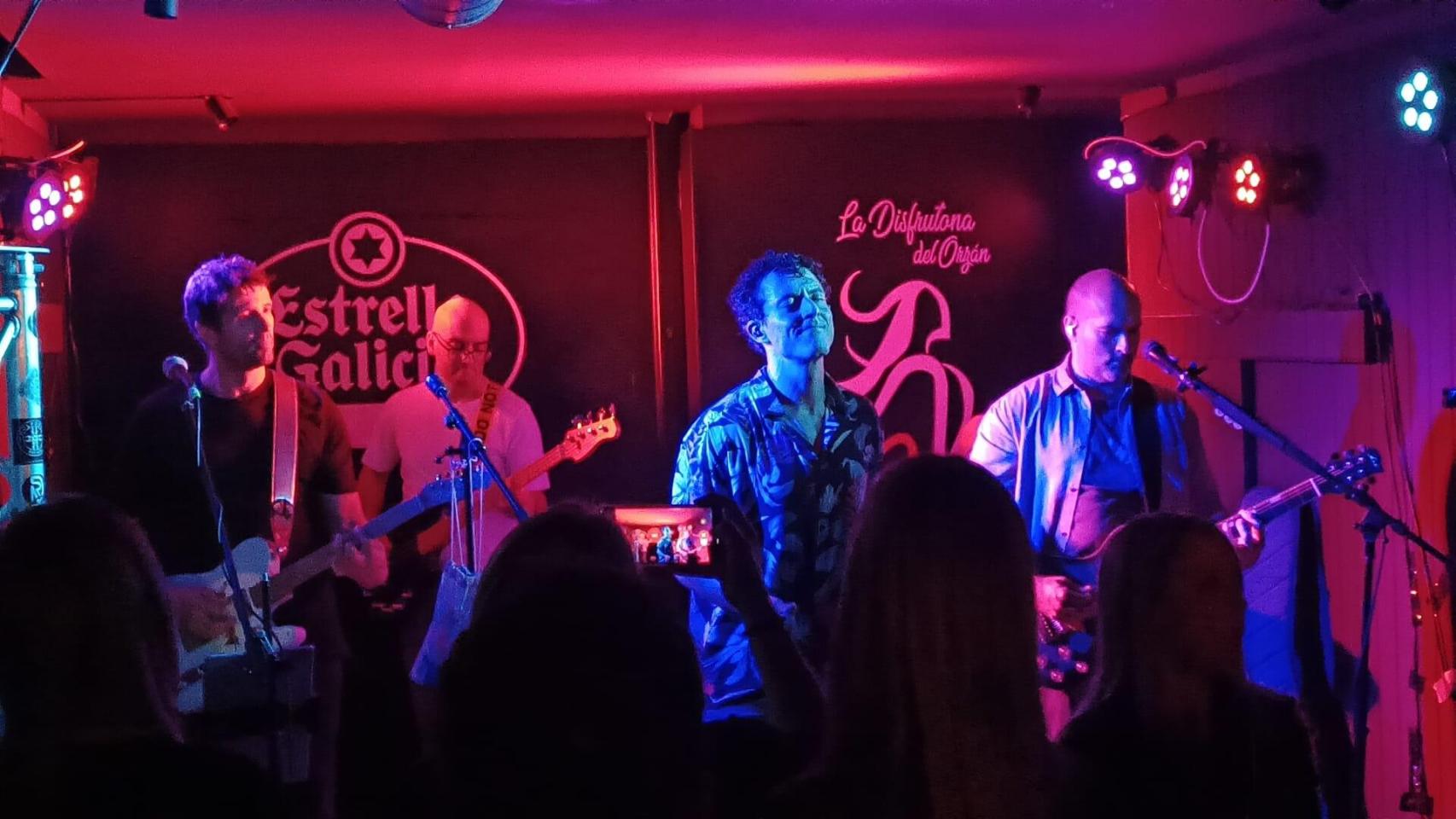 Indiegentes durante un concierto en A Coruña.