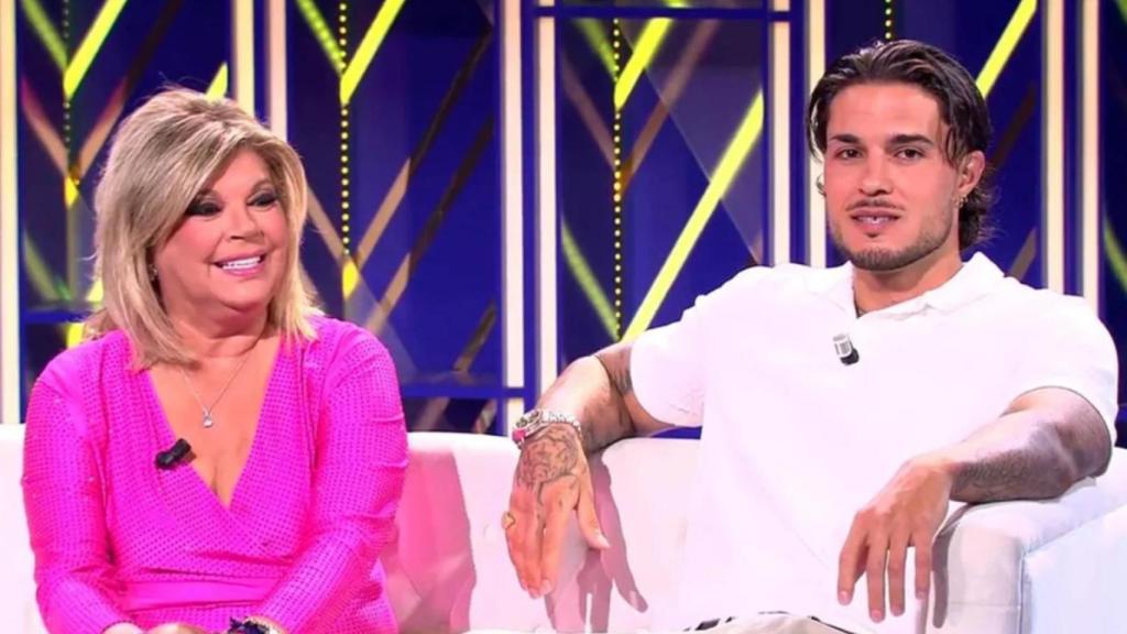 Terelu Campos y Carlo Costanzia, en '¡De Viernes!'.