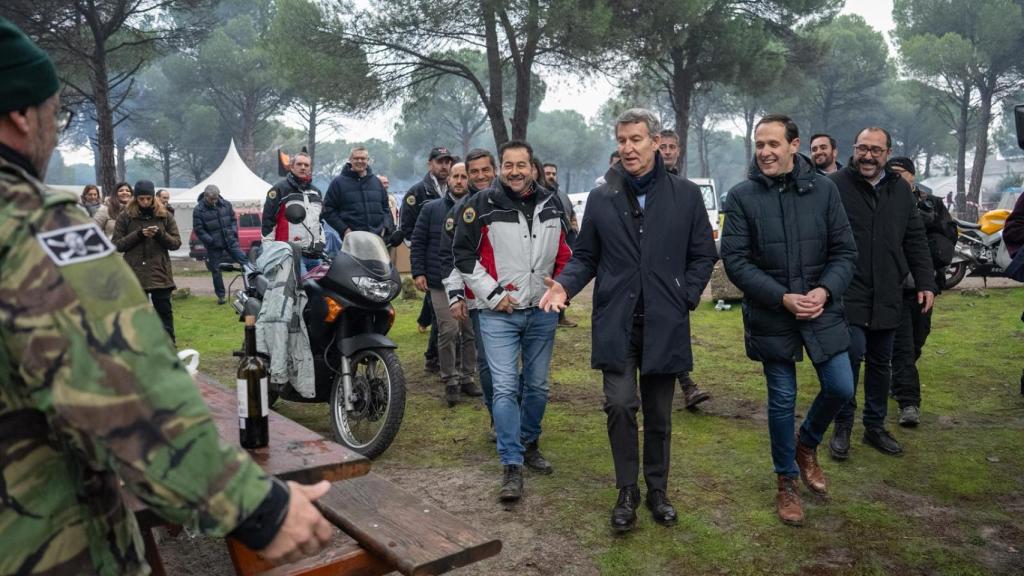 Alberto Núñez Feijóo en Motauros