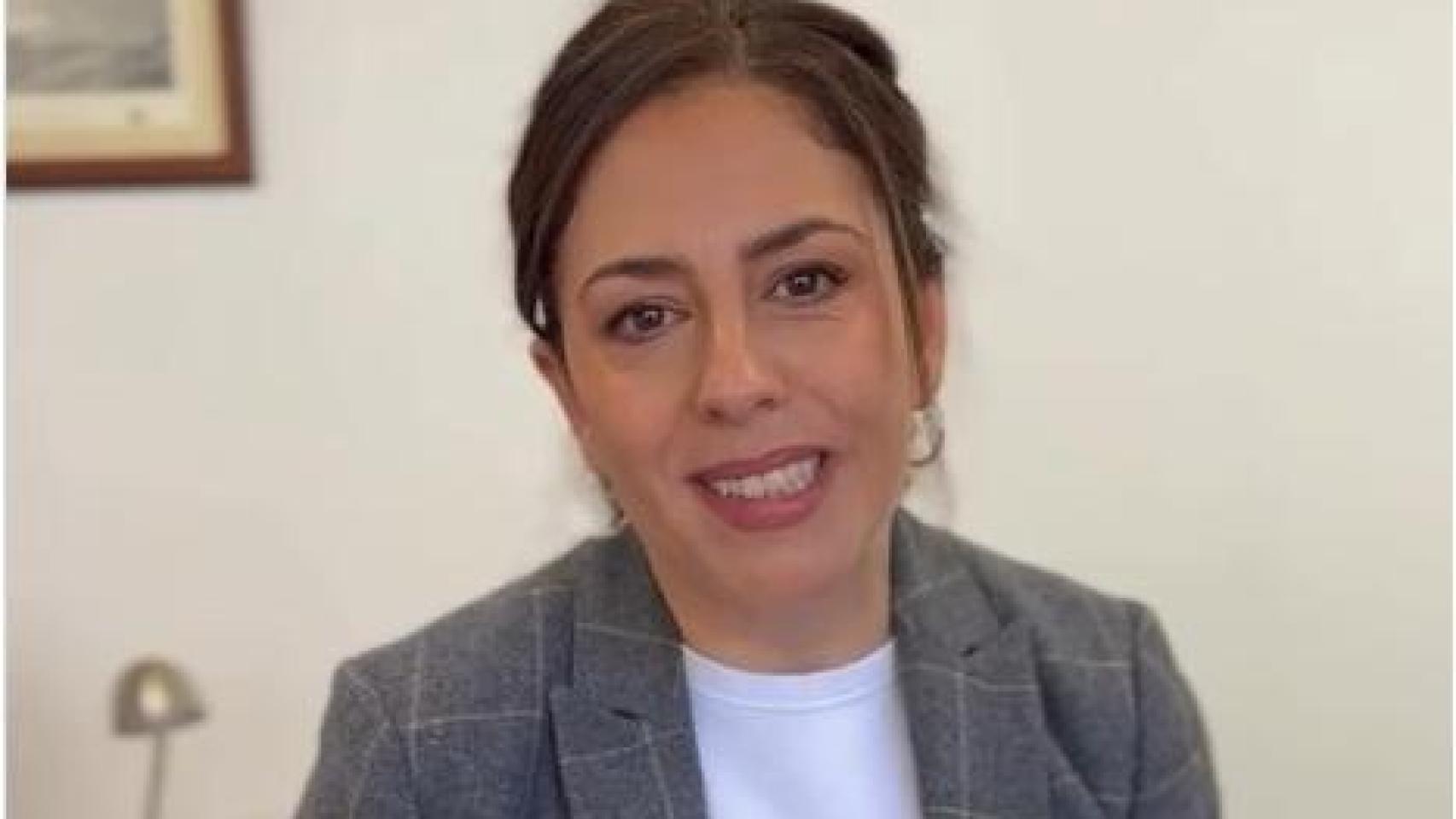 Noelia de la Cruz, líder socialista en el Ayuntamiento de Toledo.