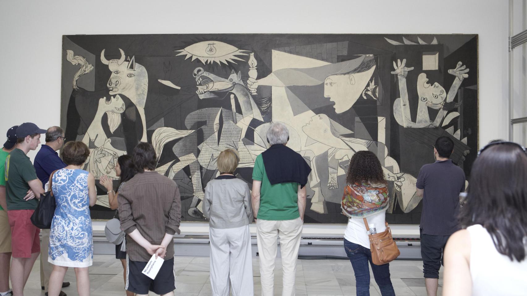 El lehendakari apela a la memoria histórica para reclamar el traslado temporal del 'Guernica' al País Vasco