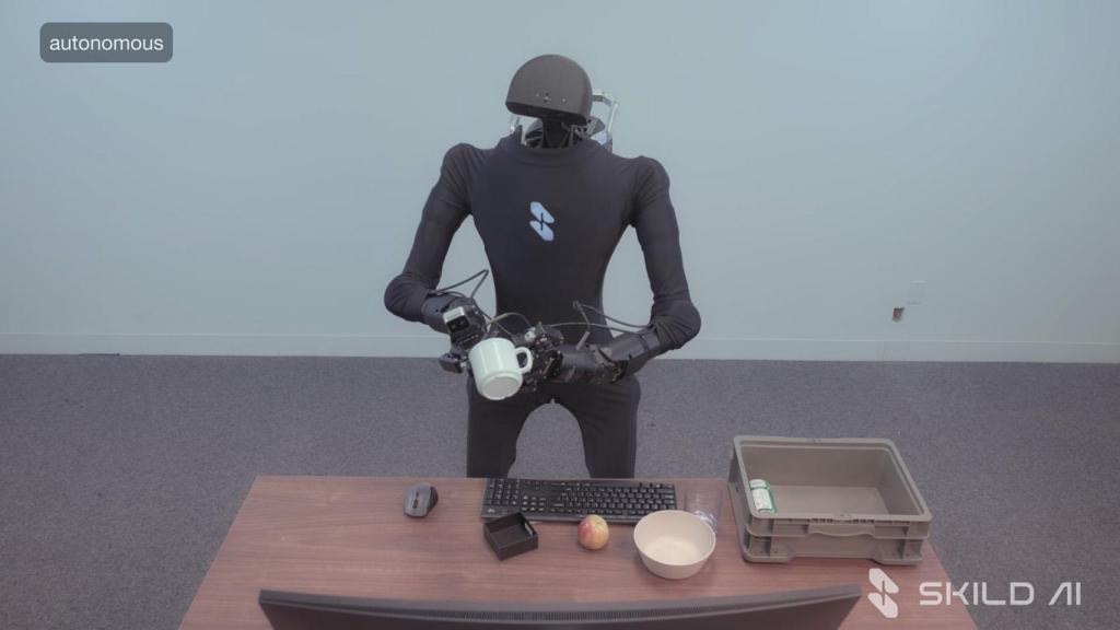 Robot en fase autónoma.