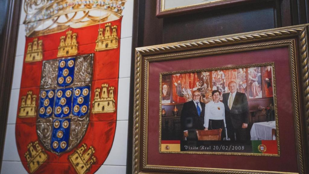 La visita de Juan Carlos I en el año 2008.