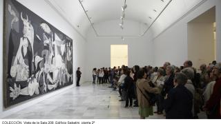 Vista sala del Guernica. Foto: Museo Reina Sofía