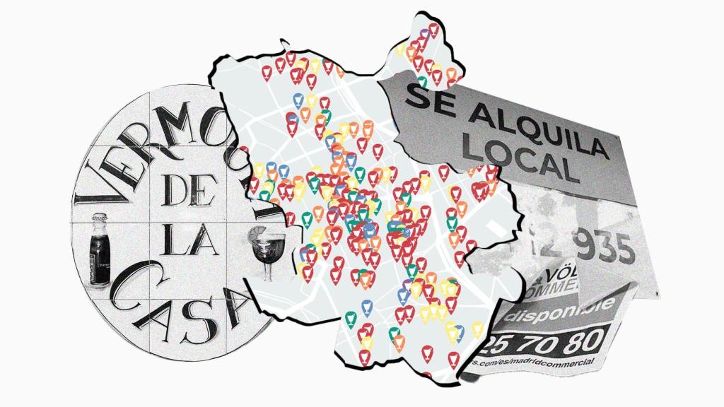 El mapa de los 406 restaurantes que cerraron en Madrid en 2025: más de uno clausura al día dentro de la M-30