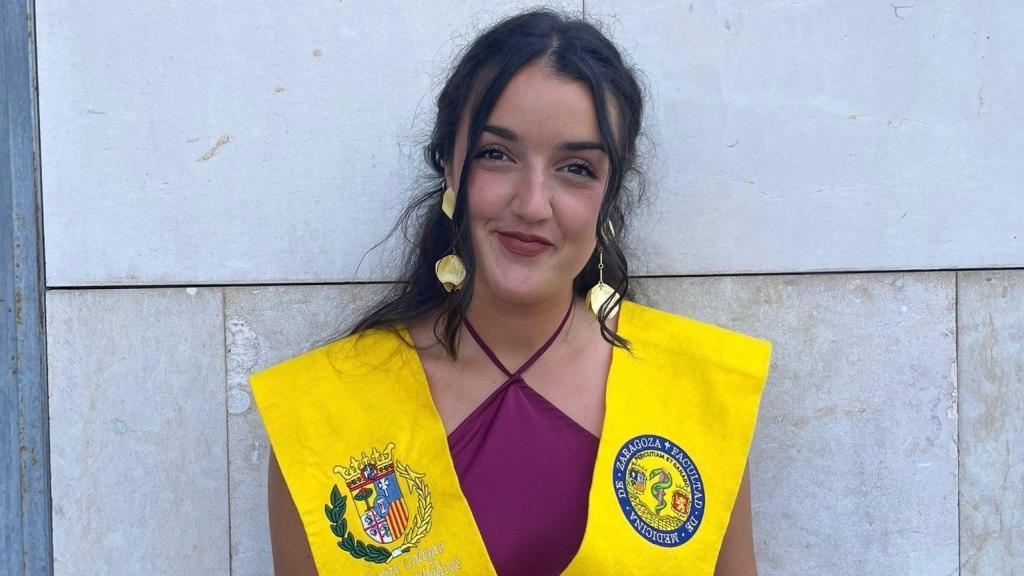 Alba Charneca, estudiante mir de Zaragoza