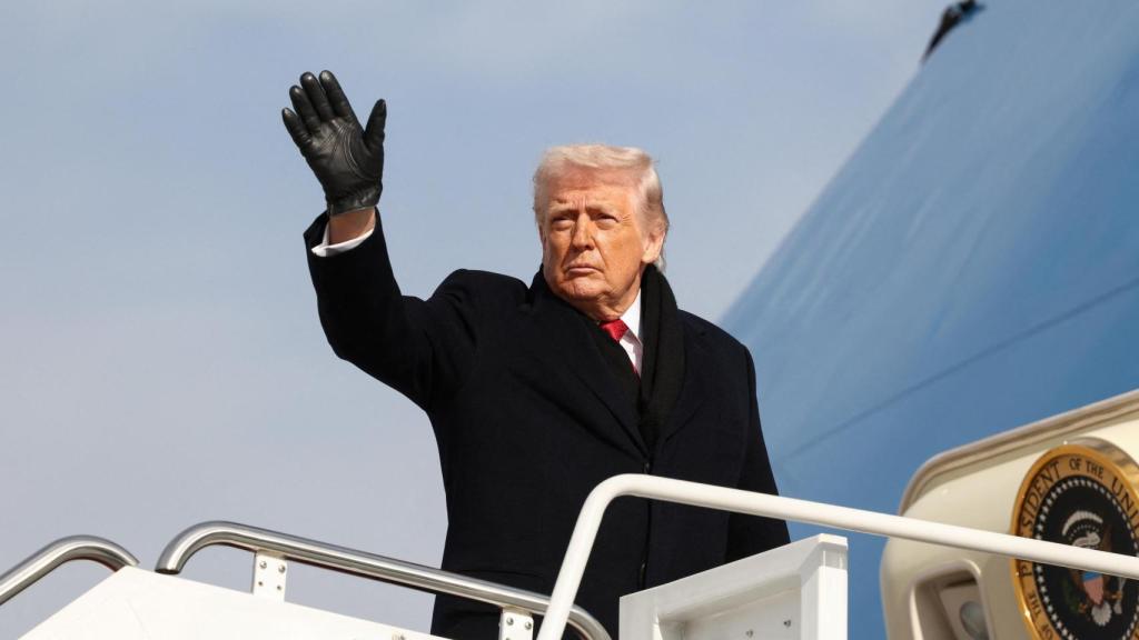 El presidente de EEUU, Donald Trump, este viernes en Washington.