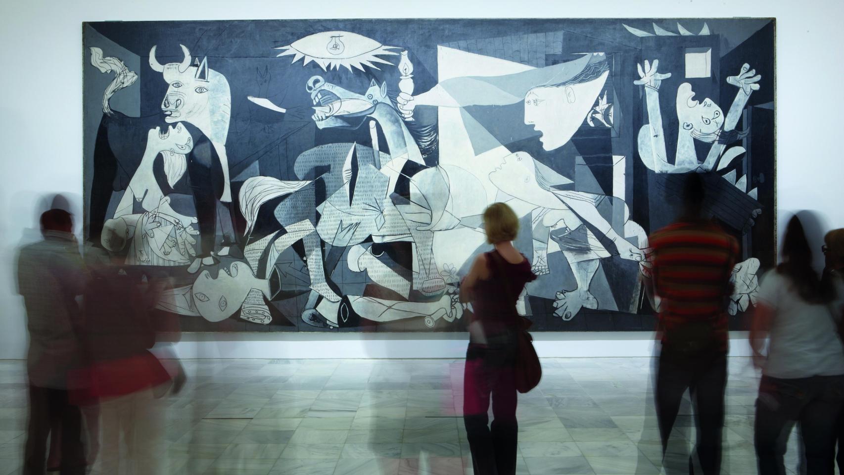 Vista de la sala del 'Guernica' en el Museo Reina Sofía. Foto: Museo Reina Sofía
