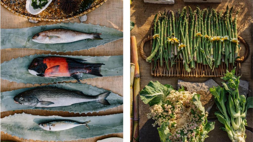 Pacífico, montañas y desierto californiano como despensa