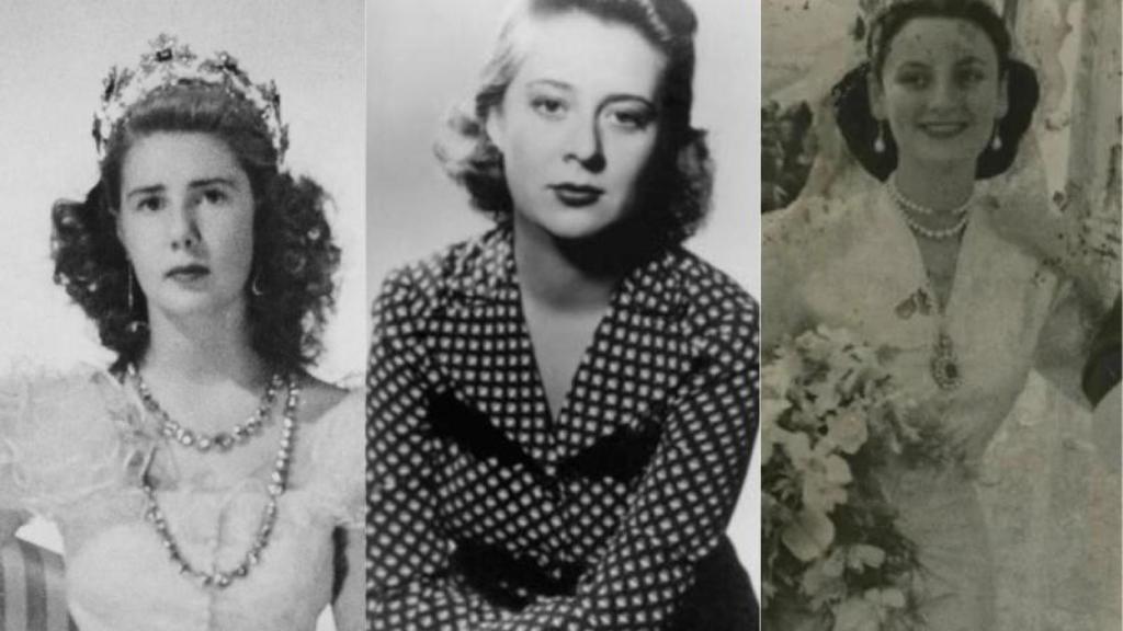 Las duquesa de Alba, de Osuna y de Medinaceli.