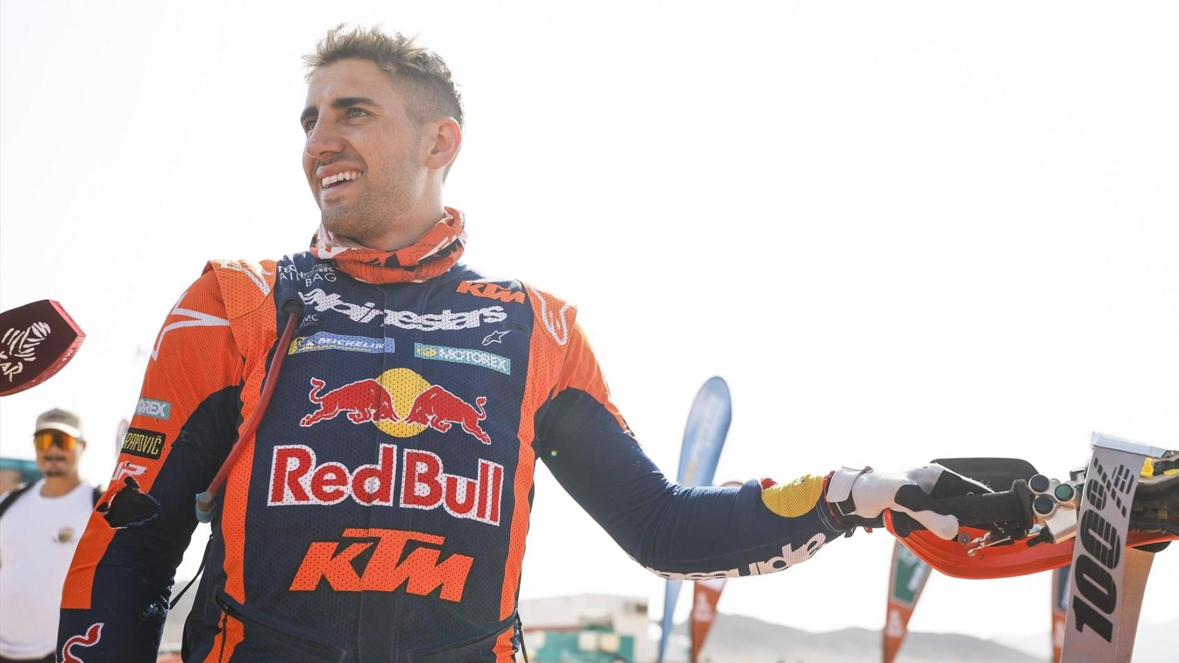 Luciano Benavides, en el Rally Dakar 2026