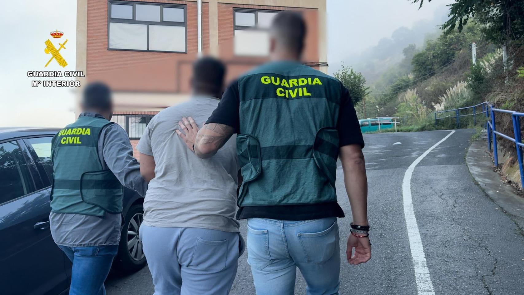 Detención de los responsables del grupo criminal por la Guardia Civil
