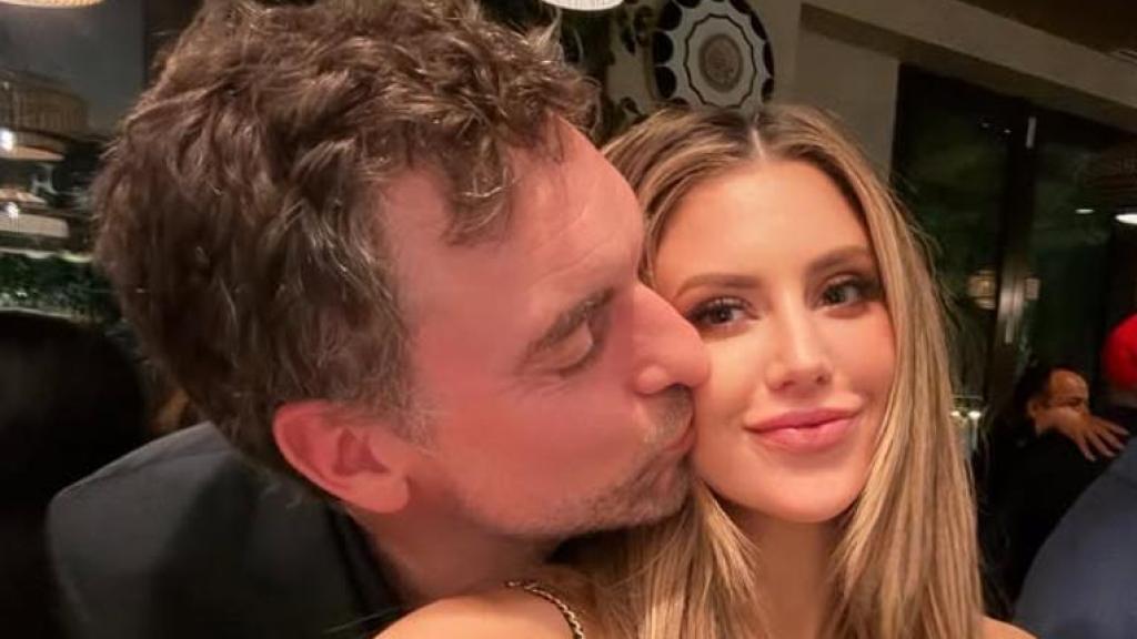 Pau Gasol y su mujer, Catherine McDonnell, en una imagen de las redes sociales.