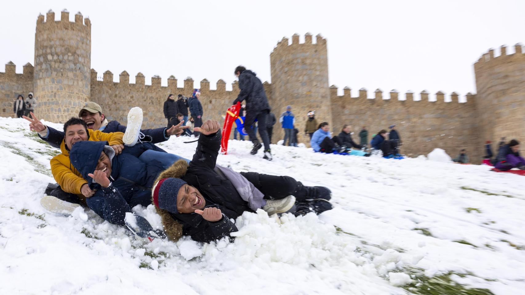 Nevada en Ávila, este sábado