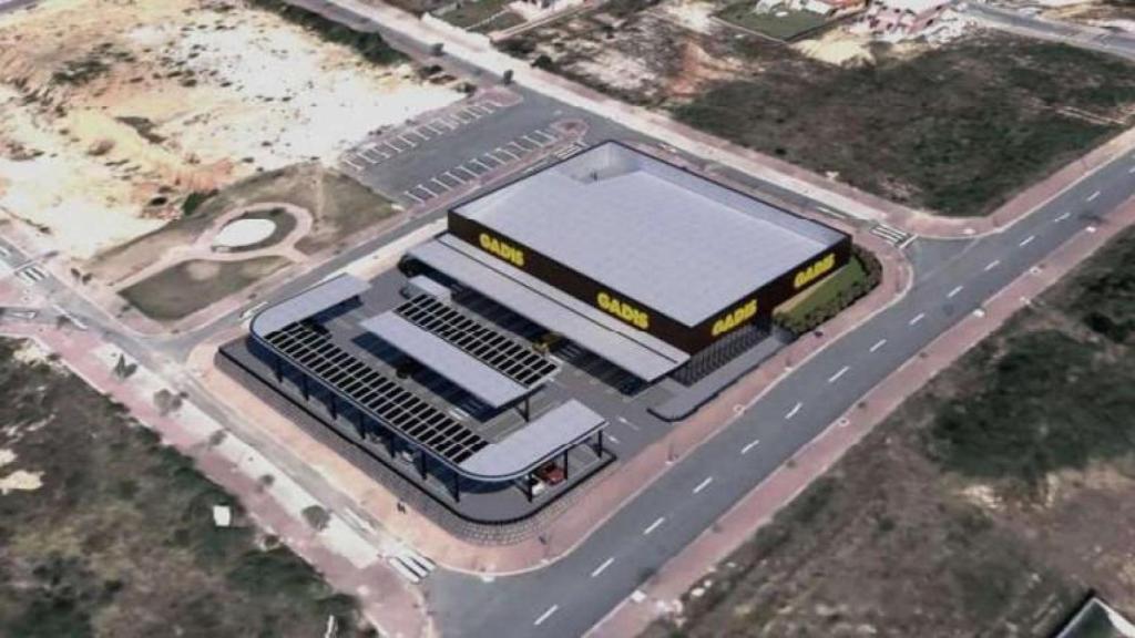 Miño (A Coruña) y Gadis firman un contrato para la ejecución de un supermercado en Costa Miño