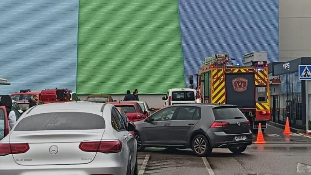 Los bomberos del Ayuntamiento de Toledo han inspeccionado el lugar.