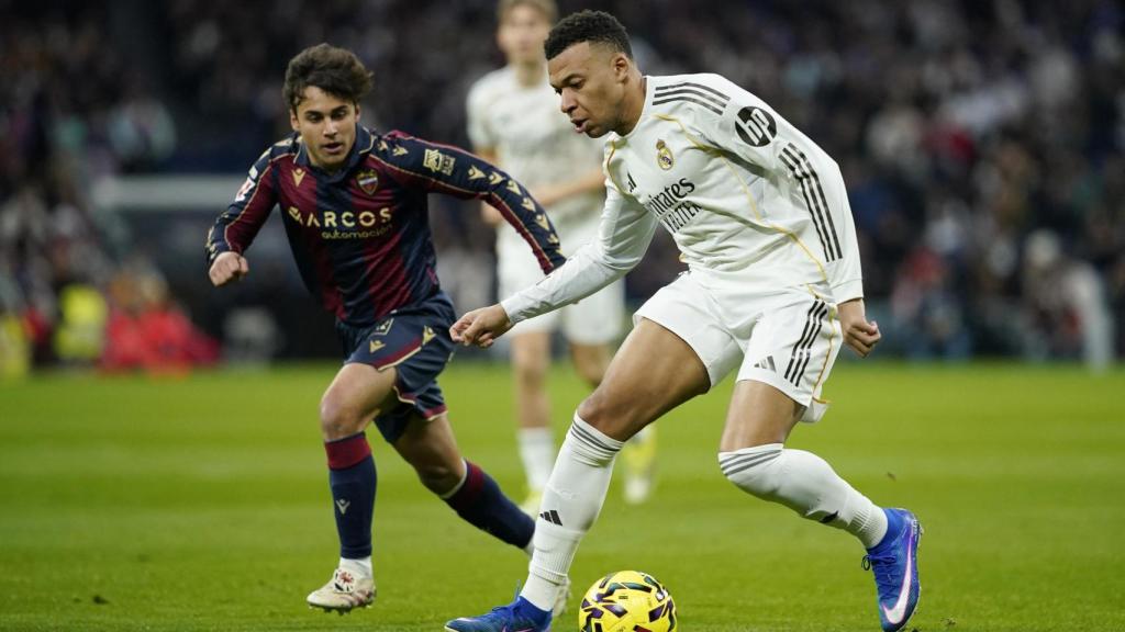 Mbappé, ante el Levante.