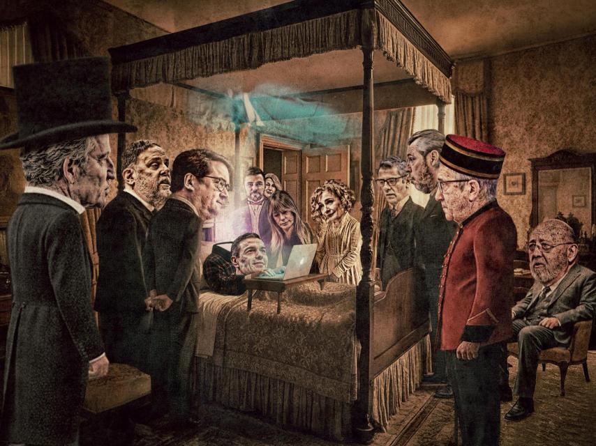 La habitación del enfermo.