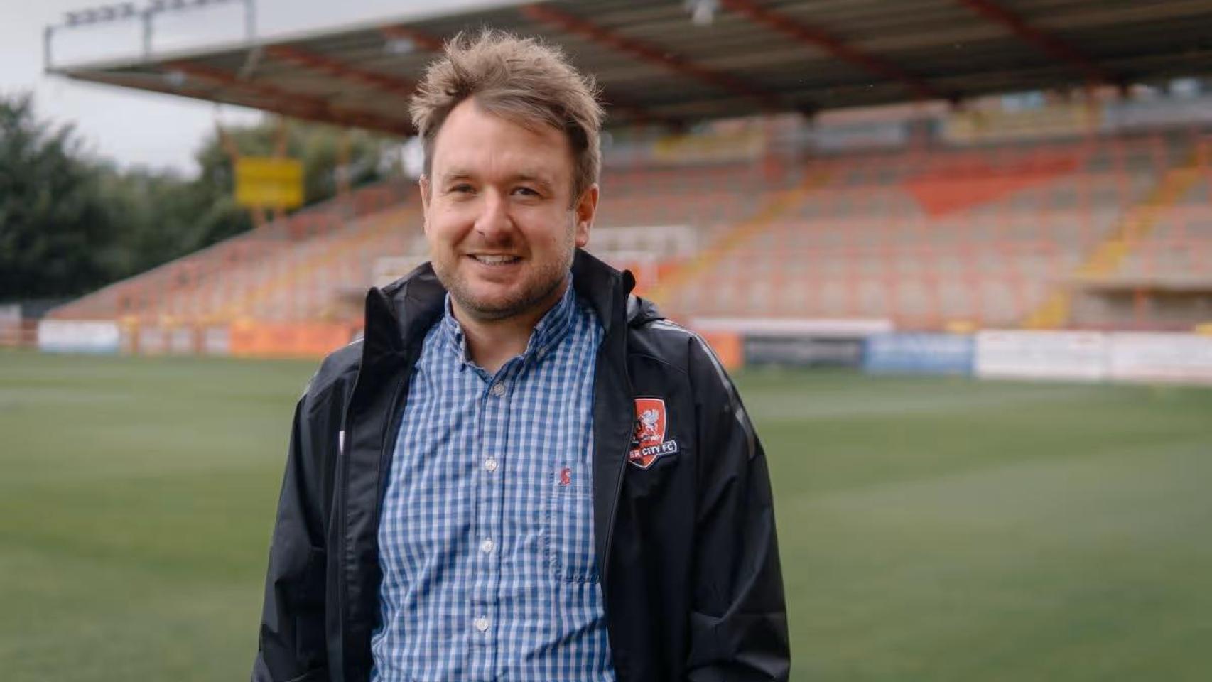 Joe Gorman, exdirectivo del Exeter City.