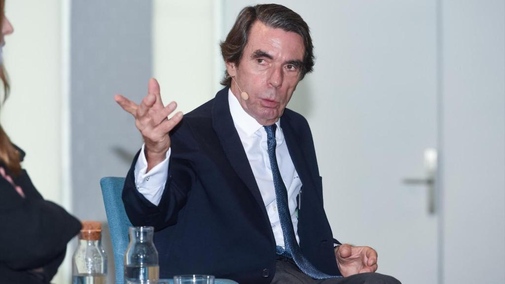 El presidente de la fundación Faes, José María Aznar.