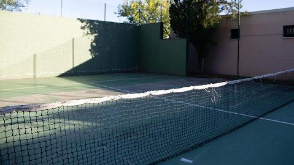 Las pistas de tenis del Rosa Colorado