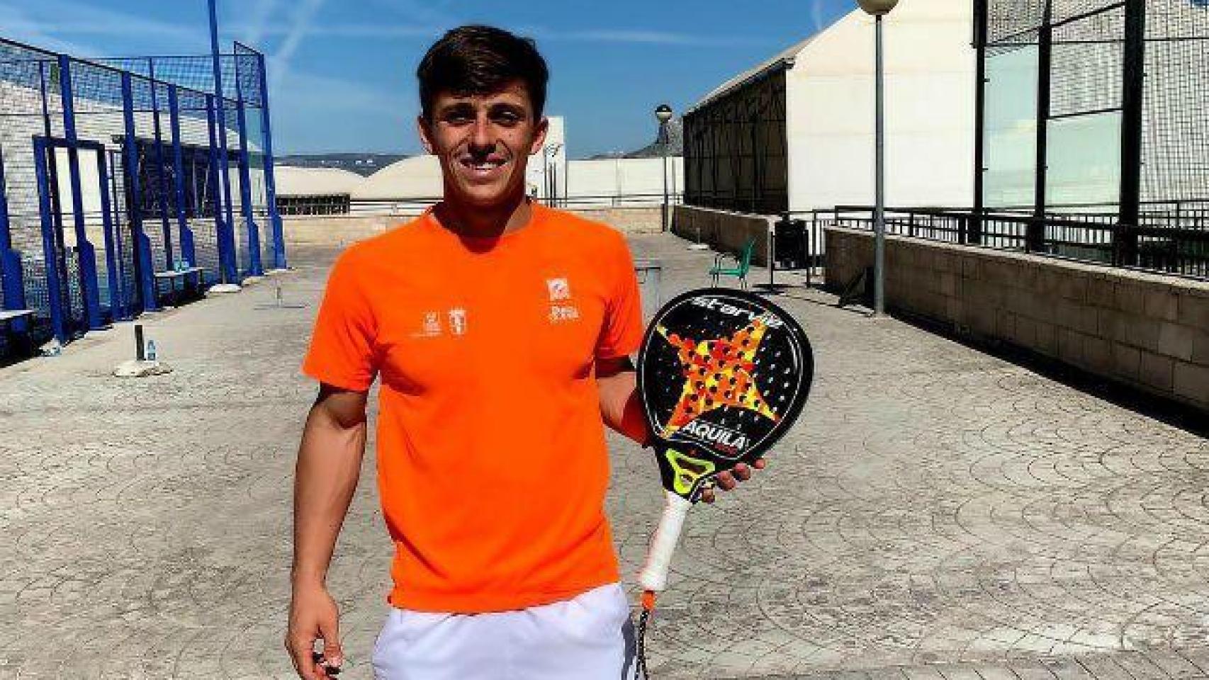 Álvaro Meléndez, jugador de pádel.