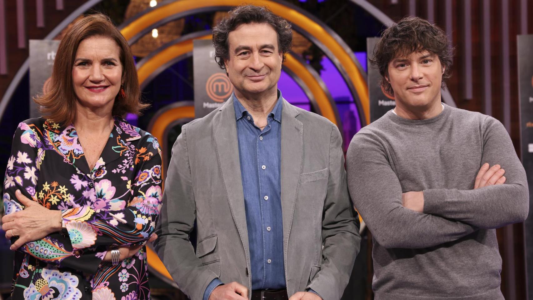 Samanta Vallejo-Nágera, Pepe Rodríguez y Jordi Cruz han formado un trío de éxito en 'MasterChef' desde su estreno, en 2013.