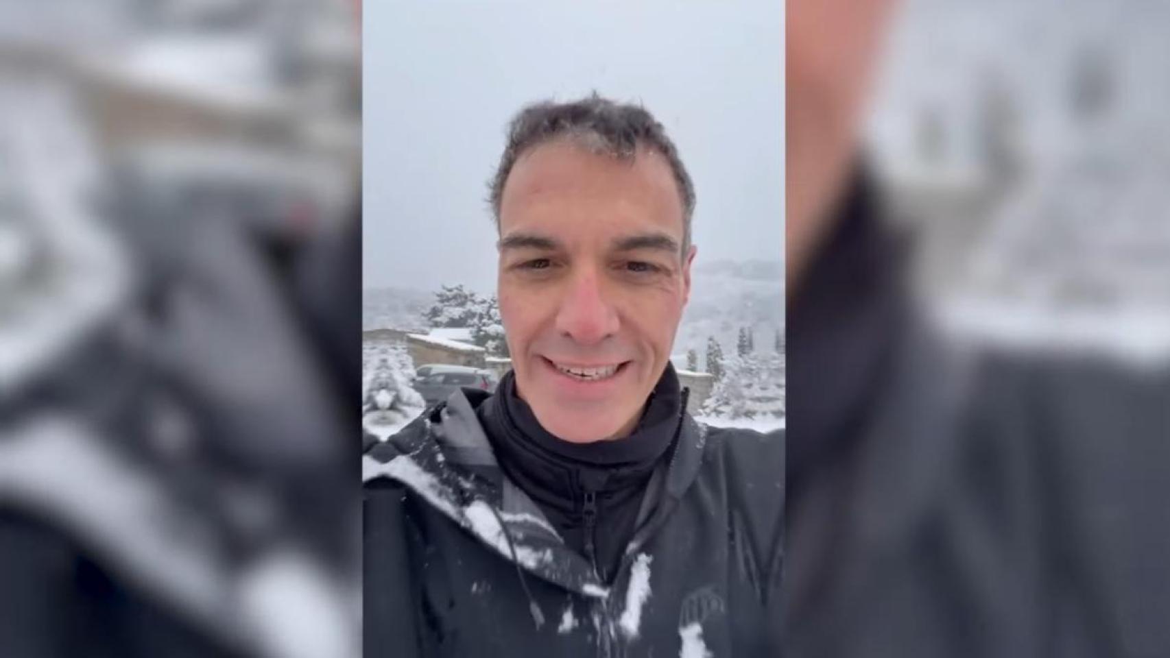 El presidente del Gobierno, Pedro Sánchez, practicando ciclismo de enduro en la provincia de Ávila