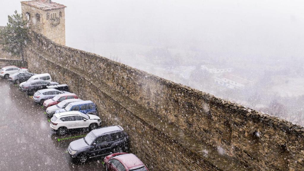 Nevadas en el interior de Castellón, imagen de archivo. Europa Press / Andreu Esteban