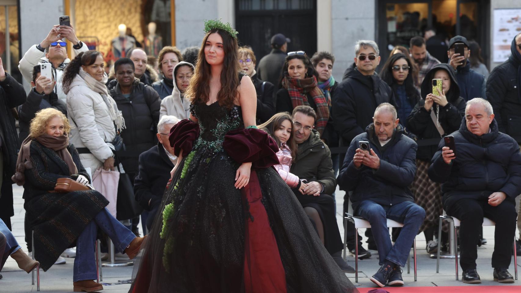 Imagen del desfile de moda de la Diputación de Valladolid en Madrid, este domingo
