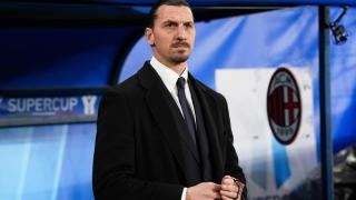 Ibrahimovic, durante la semifinal de la Supercopa de Italia entre el Milan y la Juventus.