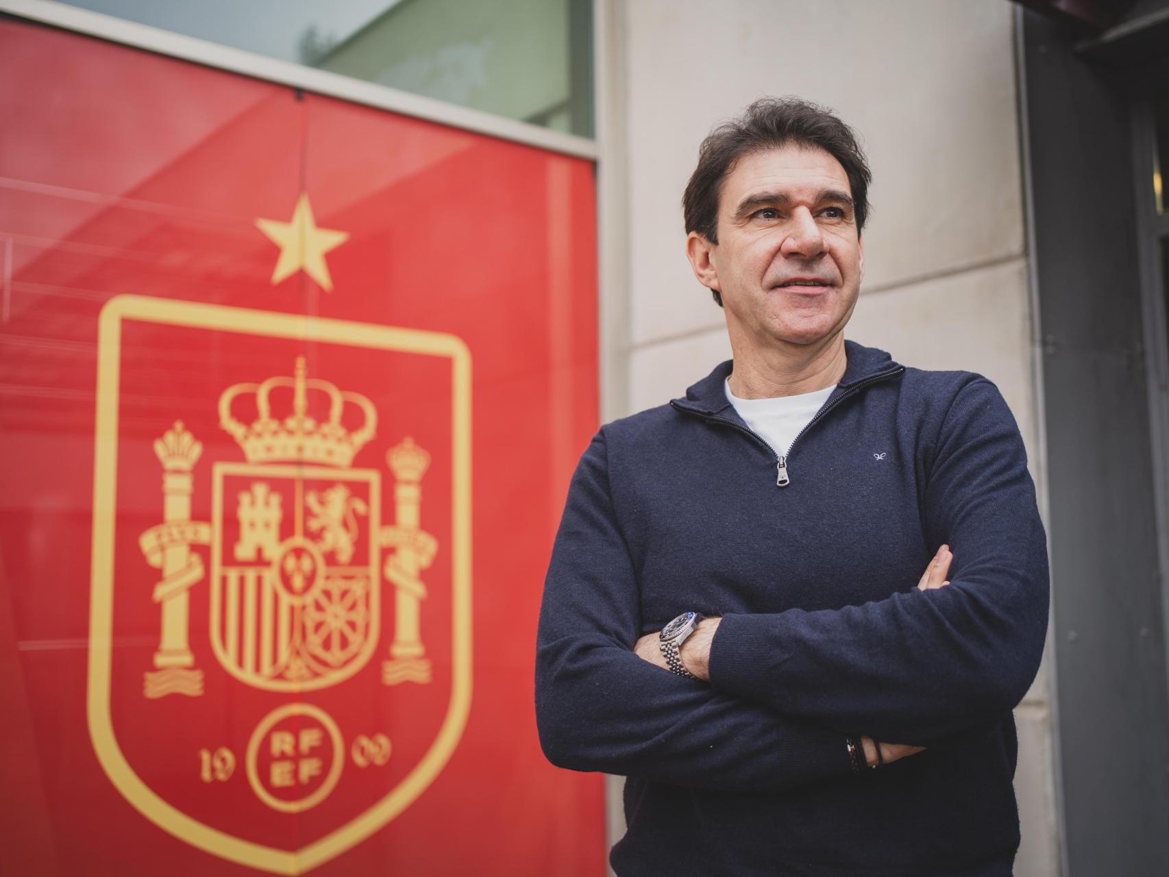 Aitor Karanka, durante la entrevista concedida a EL ESPAÑOL.