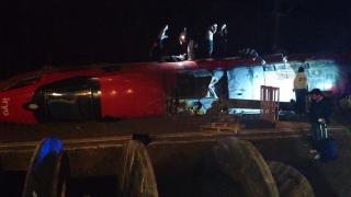 Imágenes del accidente