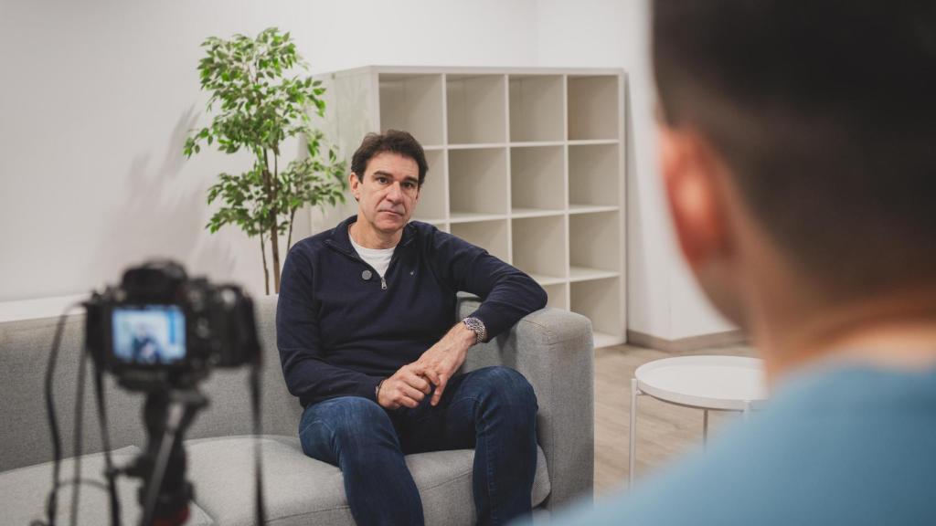 Aitor Karanka, durante la entrevista concedida a EL ESPAÑOL.