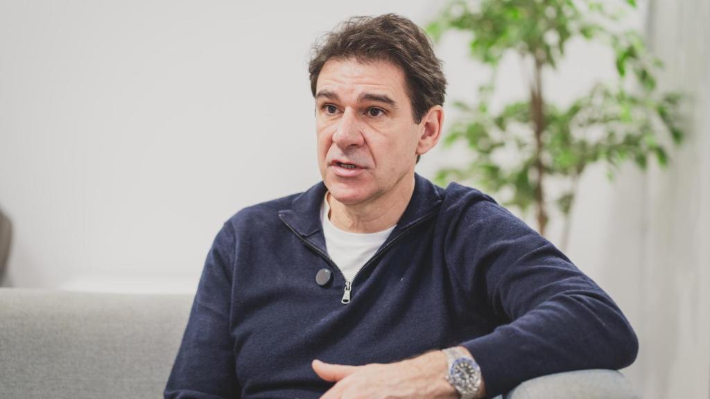 Aitor Karanka, durante su entrevista concedida a EL ESPAÑOL.
