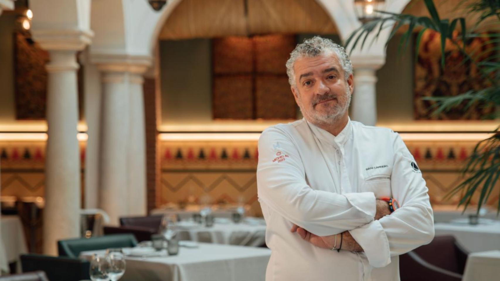 Dani Carnero, en el restaurante Balausta.