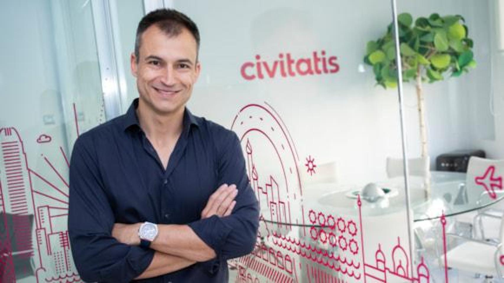 El vallisoletano Alberto Gutiérrez, fundador de Civitatis