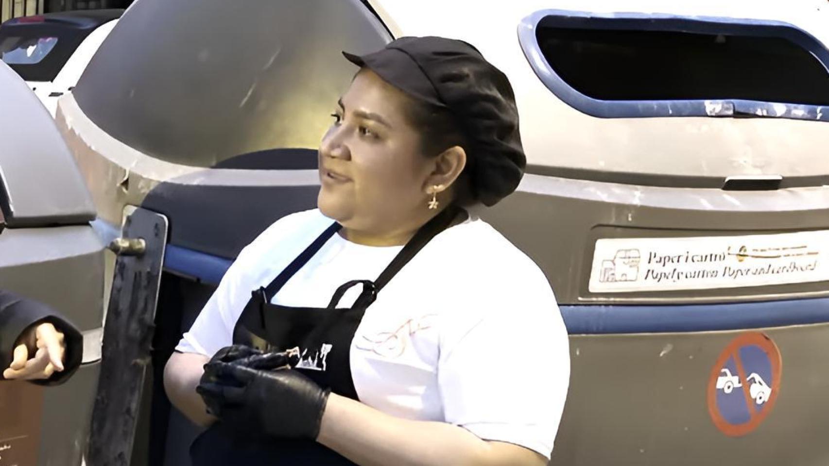 Silvana, trabajadora en España.