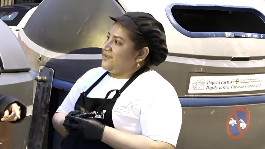 Silvana, trabajadora en España.