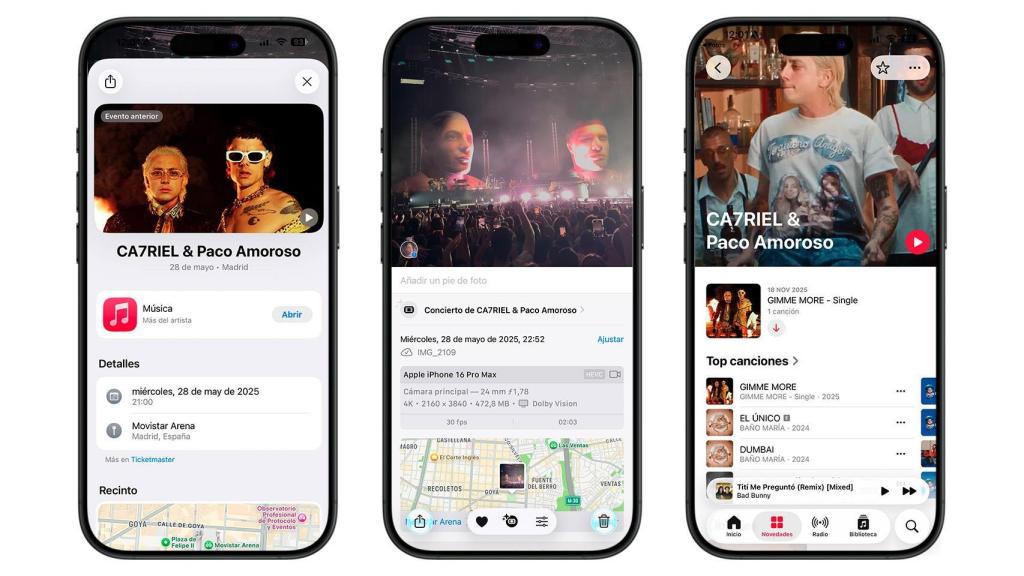 Integración de Fotos con iOS 26.
