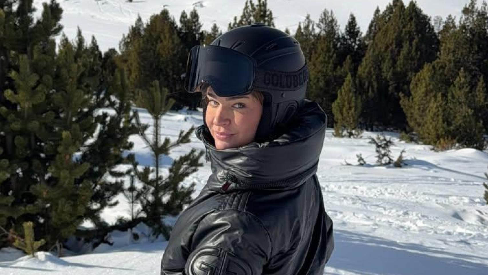 Laura Escanes en una imagen de sus redes sociales en Andorra.