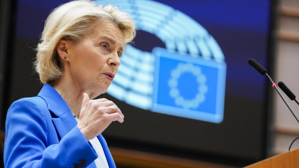 La presidenta de la Comisión, Ursula von der Leyen