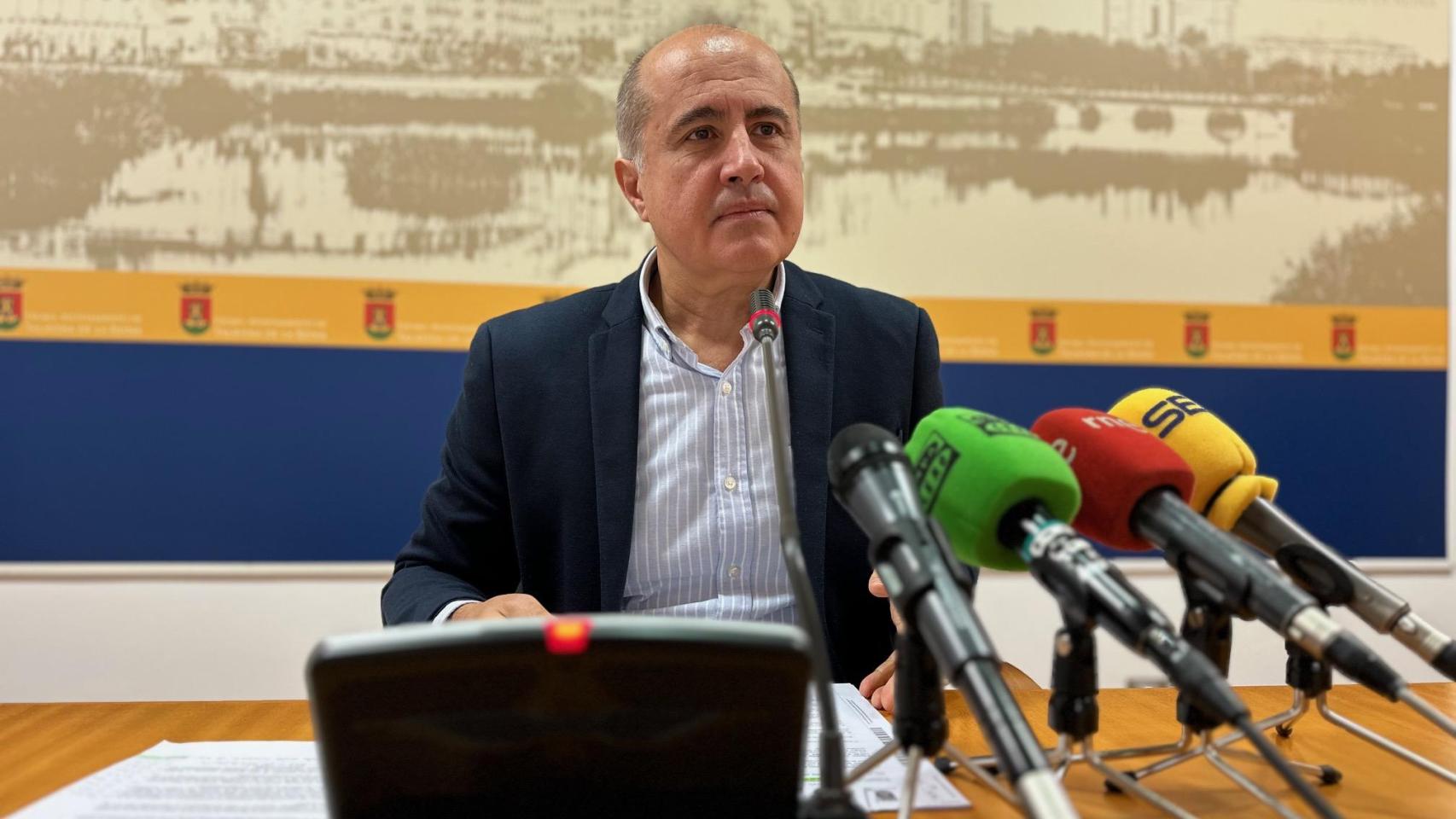 Jesús García-Barroso, portavoz del equipo de Gobierno local