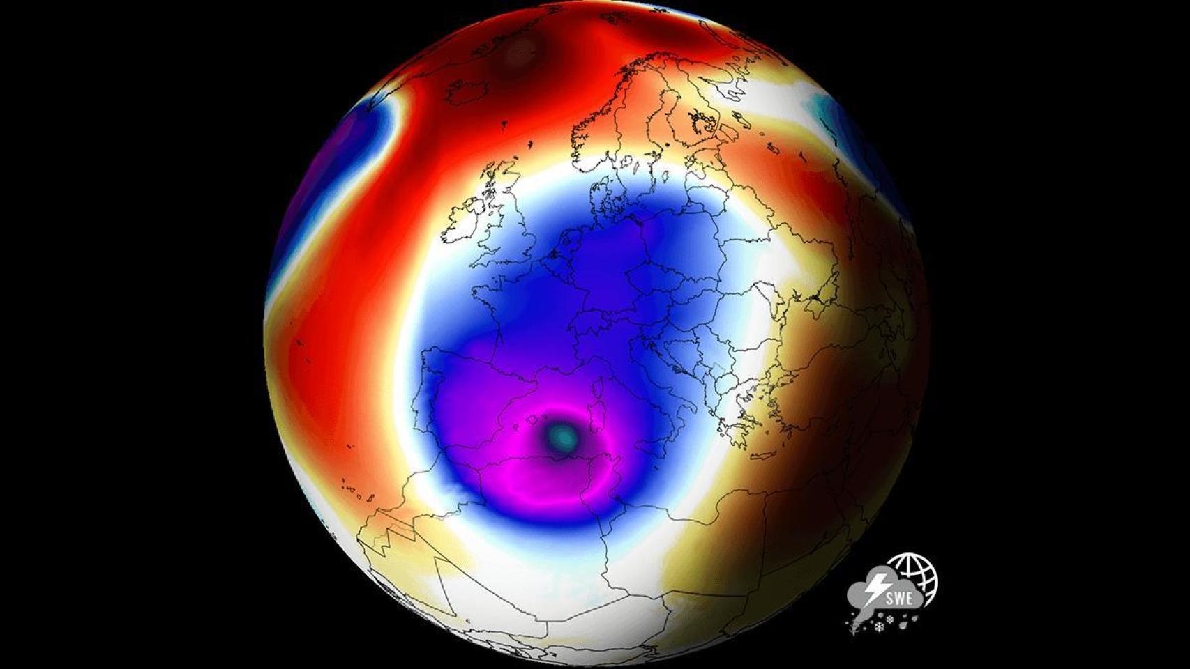 La borrasca Harry empeora en España y Aemet avisa: 250 l/m2 de lluvia y 50 cm de nieve en las próximas horas en estas zonas